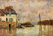 Alfred Sisley uberschwemmung von Port-Marly oil painting artist